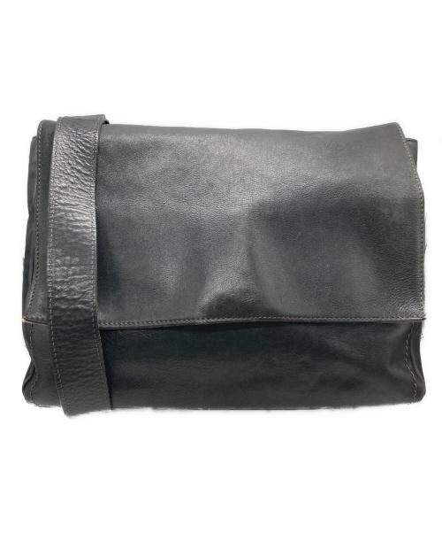 土屋鞄製造所（ツチヤカバンセイゾウショ）土屋鞄製造所 (ツチヤカバンセイゾウショ) メッセンジャーバッグ ブラックの古着・服飾アイテム