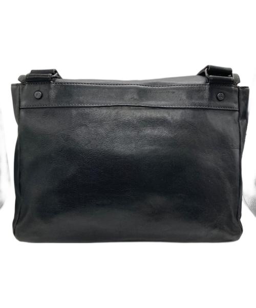 土屋鞄製造所（ツチヤカバンセイゾウショ）土屋鞄製造所 (ツチヤカバンセイゾウショ) メッセンジャーバッグ ブラックの古着・服飾アイテム