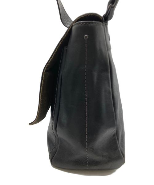 土屋鞄製造所（ツチヤカバンセイゾウショ）土屋鞄製造所 (ツチヤカバンセイゾウショ) メッセンジャーバッグ ブラックの古着・服飾アイテム