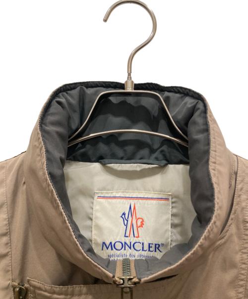 MONCLER（モンクレール）MONCLER (モンクレール) ダウンジャケット ベージュ サイズ:SIZE 胸囲102 身長180の古着・服飾アイテム