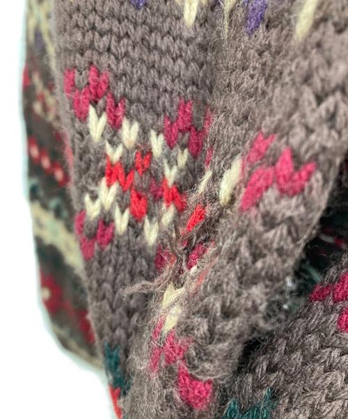 LAUREN RALPH LAUREN（ローレンラルフローレン）LAUREN RALPH LAUREN (ローレンラルフローレン) ショールカラーカーディガン ブラウン サイズ:不明の古着・服飾アイテム