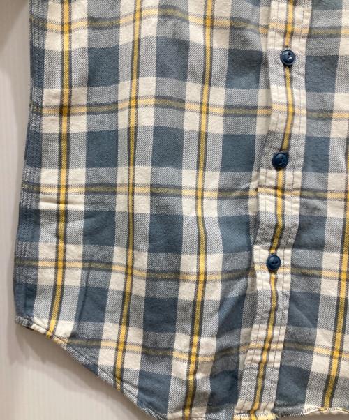 RRL（ダブルアールエル）RRL (ダブルアールエル) チェックシャツ ブルー×ホワイト サイズ:SIZE XSの古着・服飾アイテム