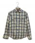 RRL（ダブルアールエル）の古着「チェックシャツ」｜ブルー×ホワイト