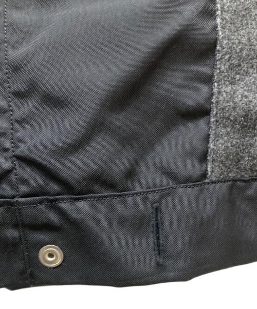 HAVERSACK（ハバーサック）HAVERSACK (ハバーサック) ナイロンミリタリーコート ブラック サイズ:SIZE Mの古着・服飾アイテム