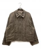 steinシュタイン）の古着「OVER SLEEVE DRIZZLER JACKET」｜ブラウン