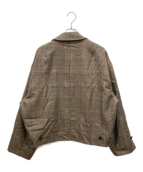 stein（シュタイン）stein (シュタイン) OVER SLEEVE DRIZZLER JACKET ブラウン サイズ:SIZE Sの古着・服飾アイテム