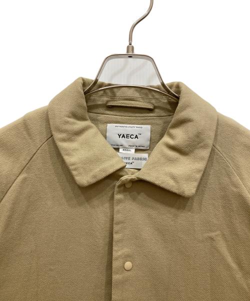 YAECA（ヤエカ）YAECA (ヤエカ) COMFORT SHIRT RAGLAN WIDE ブラウン サイズ:SIZE Sの古着・服飾アイテム