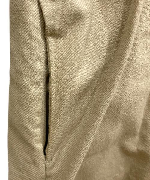 YAECA（ヤエカ）YAECA (ヤエカ) COMFORT SHIRT RAGLAN WIDE ブラウン サイズ:SIZE Sの古着・服飾アイテム