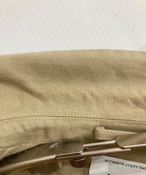 YAECA（ヤエカ）YAECA (ヤエカ) COMFORT SHIRT RAGLAN WIDE ブラウン サイズ:SIZE Sの古着・服飾アイテム