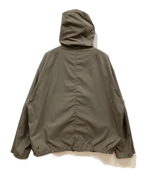 DESCENTE PAUSE（デサントポーズ）DESCENTE PAUSE (デサントポーズ) プライムフレックスナイロンフーデットブルゾン グリーン サイズ:Ⅼの古着・服飾アイテム