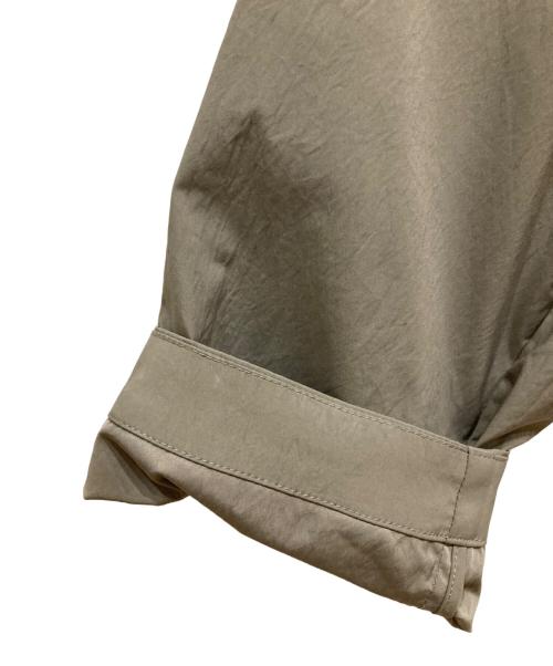 DESCENTE PAUSE（デサントポーズ）DESCENTE PAUSE (デサントポーズ) プライムフレックスナイロンフーデットブルゾン グリーン サイズ:Ⅼの古着・服飾アイテム