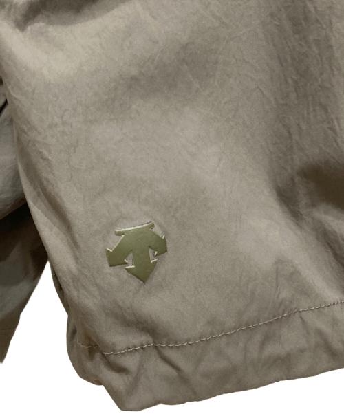 DESCENTE PAUSE（デサントポーズ）DESCENTE PAUSE (デサントポーズ) プライムフレックスナイロンフーデットブルゾン グリーン サイズ:Ⅼの古着・服飾アイテム