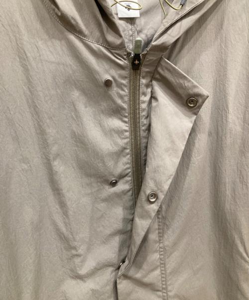 DESCENTE PAUSE（デサントポーズ）DESCENTE PAUSE (デサントポーズ) プライムフレックスナイロンフーデットブルゾン グリーン サイズ:Ⅼの古着・服飾アイテム