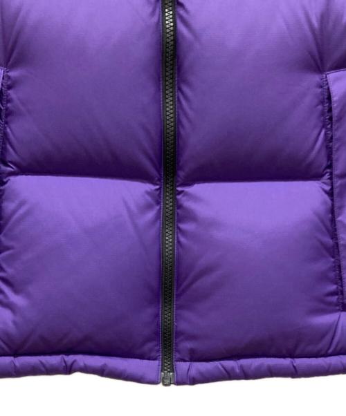 THE NORTH FACE（ザ ノース フェイス）THE NORTH FACE (ザ ノース フェイス) Nuptse Vest パープル×ブラック サイズ:SIZE Mの古着・服飾アイテム