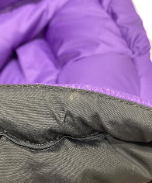THE NORTH FACE（ザ ノース フェイス）THE NORTH FACE (ザ ノース フェイス) Nuptse Vest パープル×ブラック サイズ:SIZE Mの古着・服飾アイテム