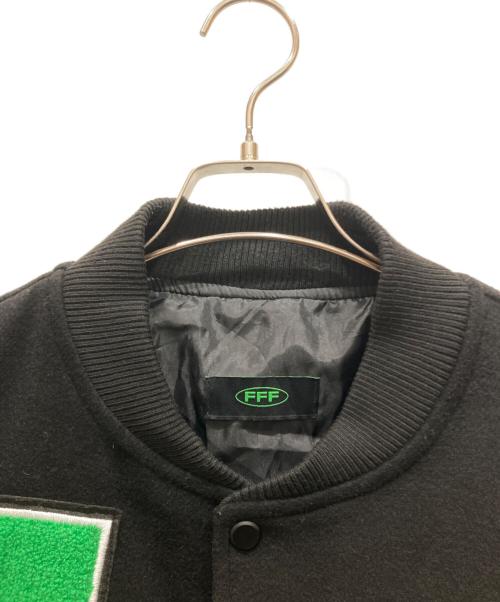 FFF A FEW GOOD KIDS（ア・フュー・グッド・キッズ）FFF A FEW GOOD KIDS (ア・フュー・グッド・キッズ) 袖切替スタジャン ブラック サイズ:SIZE Lの古着・服飾アイテム
