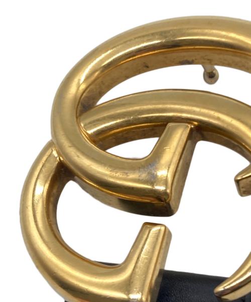 GUCCI（グッチ）GUCCI (グッチ) ダブルG ワイドベルト ブラック サイズ:SIZE 85・34の古着・服飾アイテム