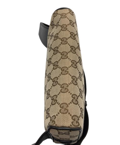 GUCCI（グッチ）GUCCI (グッチ) ウエストバッグ　GG ブラウンの古着・服飾アイテム