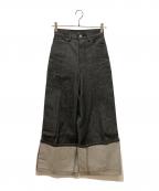 andy noirアンディ・ノワール）の古着「デニムパンツ」｜ブラック