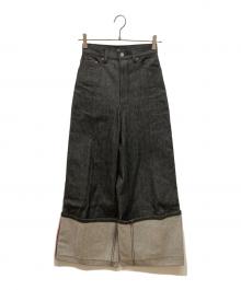 andy noir（アンディ・ノワール）の古着「デニムパンツ」｜ブラック