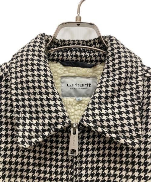 CarHartt（カーハート）CarHartt (カーハート) RYDER JACKET ホワイト×ブラック サイズ:SIZE XSの古着・服飾アイテム