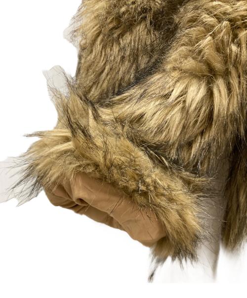 RHC Ron Herman（アールエイチシー ロンハーマン）RHC Ron Herman (アールエイチシー ロンハーマン) エコファーコート ノーカラーコート ブラウン サイズ:SIZE Sの古着・服飾アイテム