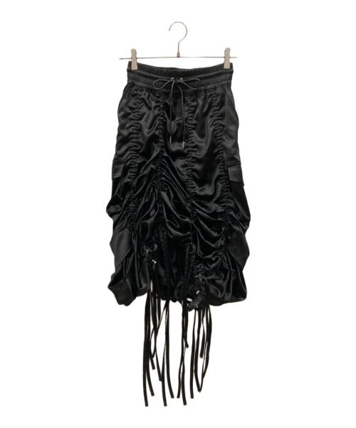 PAMEO POSE（パメオポーズ）PAMEO POSE (パメオポーズ) Variable Length Cargo Skirt ブラック サイズ:SIZE Freeの古着・服飾アイテム