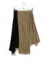 H&M (エイチアンドエム) ROKH (ロク) Wool-Blend Studded Skirt ブラウン×ブラック サイズ:SIZE 36：8000円