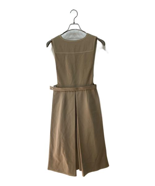 LOKITHO（ロキト）LOKITHO (ロキト) 2WAY CORD EMBROIDRED DRESS ベージュ サイズ:SIZE 1の古着・服飾アイテム