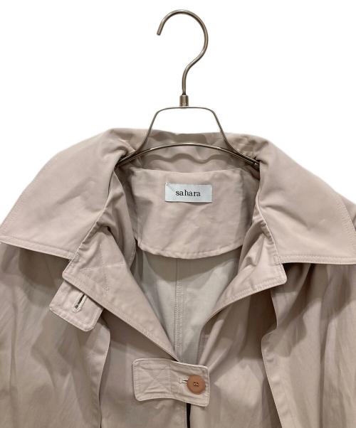 sahara（サハラ）sahara (サハラ) 2Way Sleeve A-line Coat ベージュ サイズ:不明の古着・服飾アイテム
