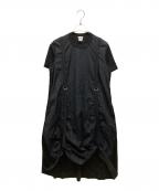 noir kei ninomiyaノワール ケイ ニノミヤ）の古着「レースアジャスターワンピース」｜ブラック