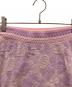 中古・古着 mame kurogouchi (マメクロゴウチ) Flowered Velour Jacquard Skirt ピンク サイズ:SIZE 1：7000円
