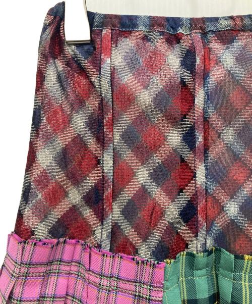 ANDERSSON BELL（アンダーソンベル）Andersson Bell (アンダーソンベル) BUSTIER SKIRT レッド×ブルー サイズ:SIZE 34の古着・服飾アイテム