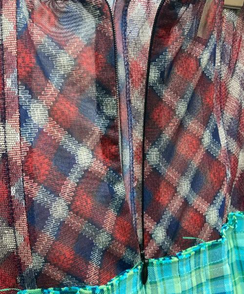 ANDERSSON BELL（アンダーソンベル）Andersson Bell (アンダーソンベル) BUSTIER SKIRT レッド×ブルー サイズ:SIZE 34の古着・服飾アイテム