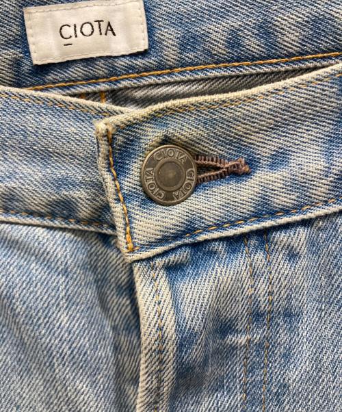 CIOTA（シオタ）CIOTA (シオタ) 本藍スビンコットン13.5ozストレートデニム ブルー サイズ:SIZE 32の古着・服飾アイテム