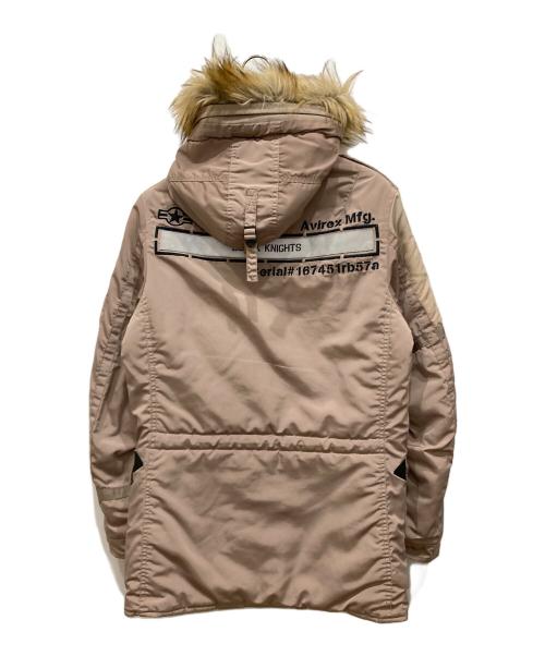 AVIREX（アヴィレックス）AVIREX (アヴィレックス) N-3B BLACK NIGHTS ベージュ サイズ:SIZE Mの古着・服飾アイテム
