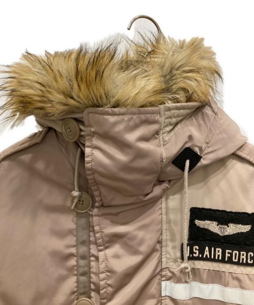 AVIREX（アヴィレックス）AVIREX (アヴィレックス) N-3B BLACK NIGHTS ベージュ サイズ:SIZE Mの古着・服飾アイテム