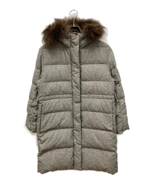 23区（ニジュウサンク）23区 (ニジュウサンク) LIMONTA ダウン コート グレー サイズ:SIZE 32の古着・服飾アイテム