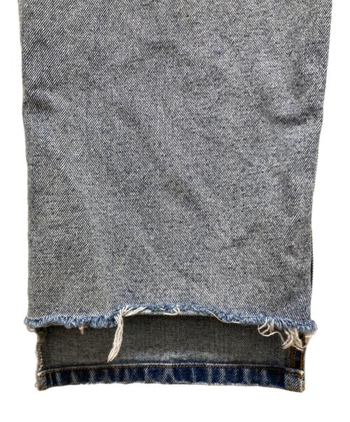 YENN（イエン）YENN (イエン) HIGH RISE TUCK WIDE PANTS ブル サイズ:SIZE 36の古着・服飾アイテム