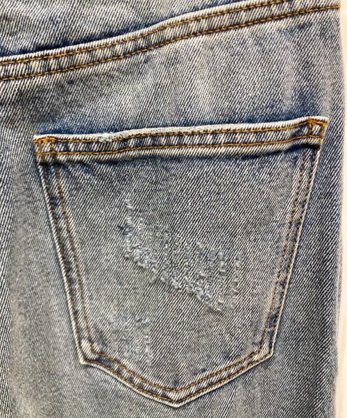 YENN（イエン）YENN (イエン) HIGH RISE TUCK WIDE PANTS ブル サイズ:SIZE 36の古着・服飾アイテム