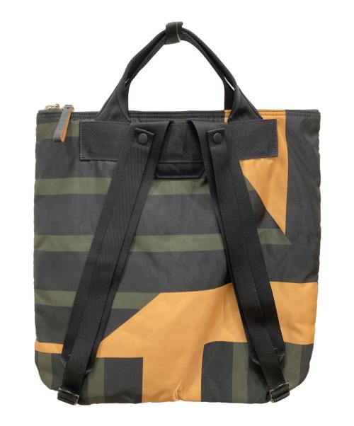 PORTER（ポーター）PORTER (ポーター) MARNI (マルニ) 2WAYバッグ カーキ×ブラックの古着・服飾アイテム