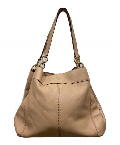 中古・古着通販】COACH (コーチ) トートバッグ ベージュ｜ブランド