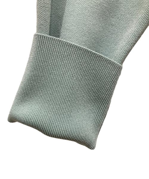 l’heritage martinique（レリタージュ マルティニーク）l’heritage martinique (レリタージュ マルティニーク) タフタフリルカーディガン ブルー サイズ:SIZE Freeの古着・服飾アイテム