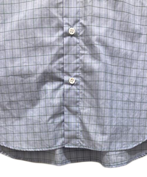 l’heritage martinique（レリタージュ マルティニーク）l’heritage martinique (レリタージュ マルティニーク) 高密度コットンB.Dシャツ ブルー サイズ:SIZE Freeの古着・服飾アイテム