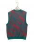Supreme (シュプリーム) ストライプセーターベスト ブルー×グレー サイズ:SIZE M：13000円