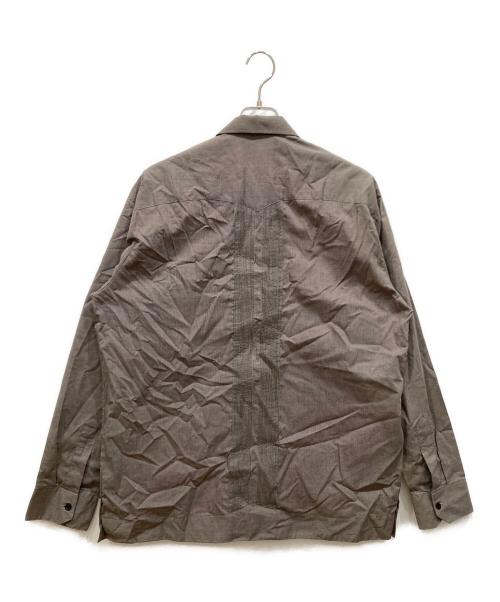 ESTRELLASTANDARD（エストレアスタンダード）estrellastandard (エストレアスタンダード) キューバシャツ ベージュ サイズ:SIZE 44の古着・服飾アイテム