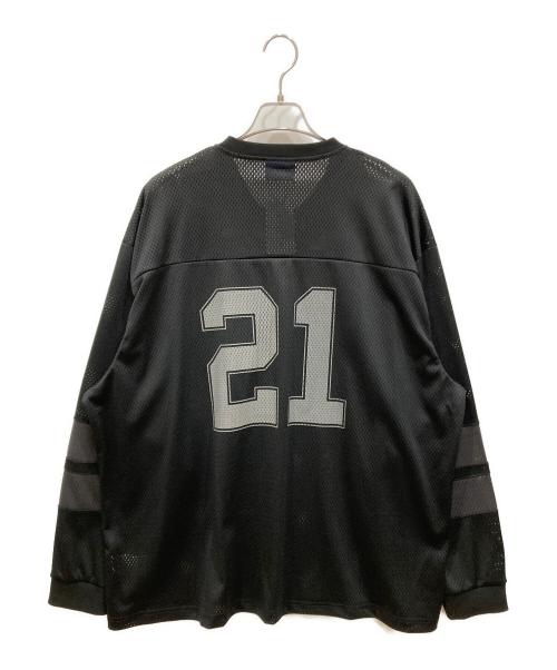 LFYT（エルエフワイティー）LFYT (エルエフワイティー) 長袖フットボールシャツ ブラック サイズ:SIZE XL 未使用品の古着・服飾アイテム