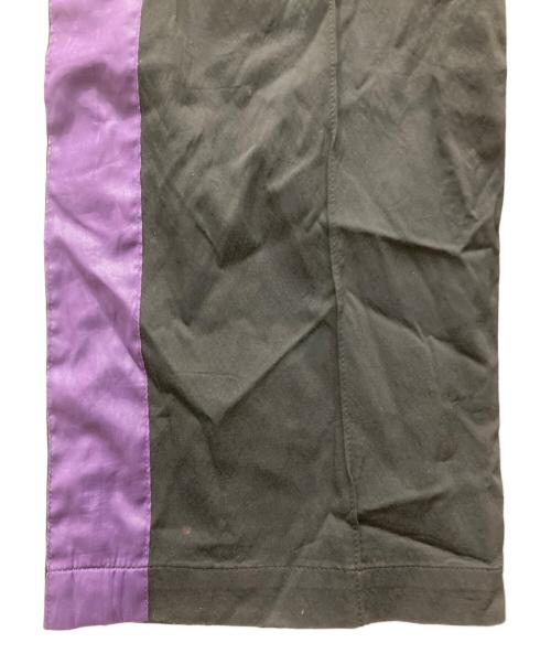 Needles（ニードルズ）Needles (ニードルズ) RACK PANTS　ラックパンツ ブラック×パープル サイズ:SIZE XSの古着・服飾アイテム