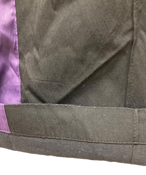 Needles（ニードルズ）Needles (ニードルズ) RACK PANTS　ラックパンツ ブラック×パープル サイズ:SIZE XSの古着・服飾アイテム