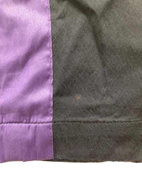Needles（ニードルズ）Needles (ニードルズ) RACK PANTS　ラックパンツ ブラック×パープル サイズ:SIZE XSの古着・服飾アイテム